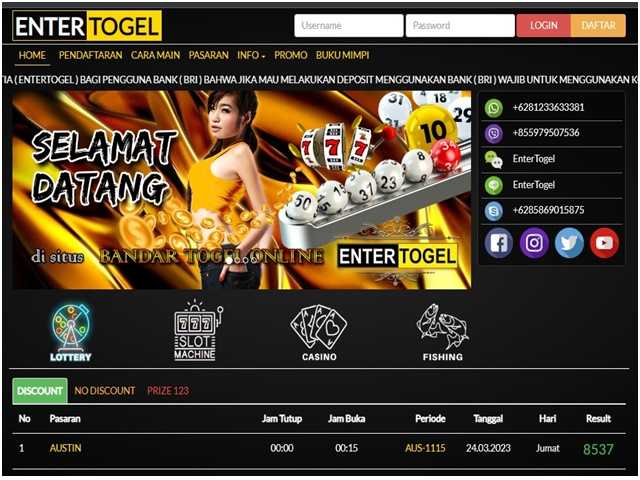 bandar togel entertogel Profile Picture