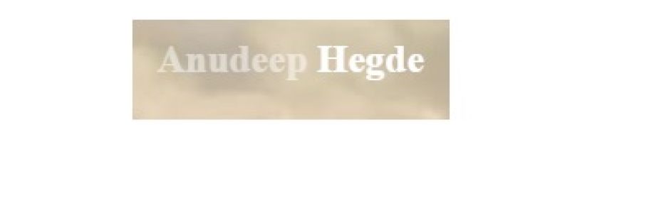 Anudeep Hegde Cover Image