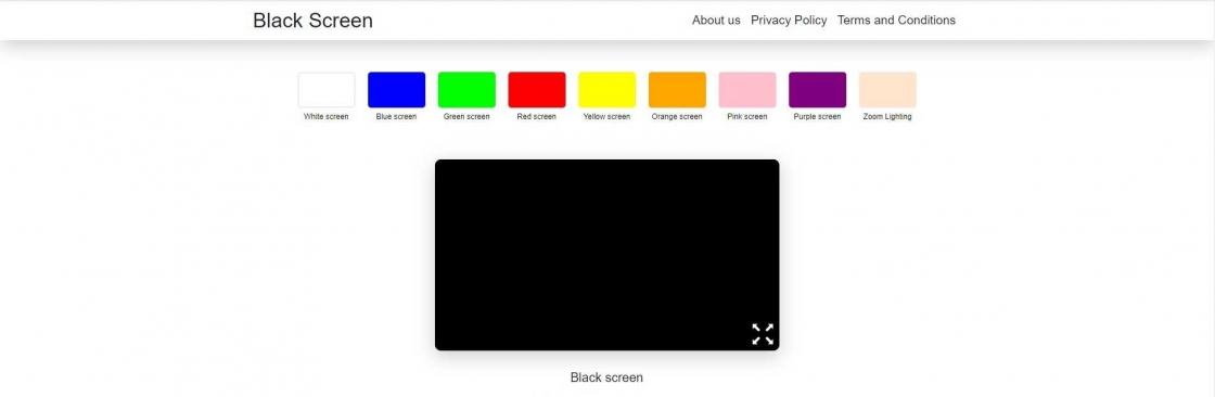 Black Screen Cover Image