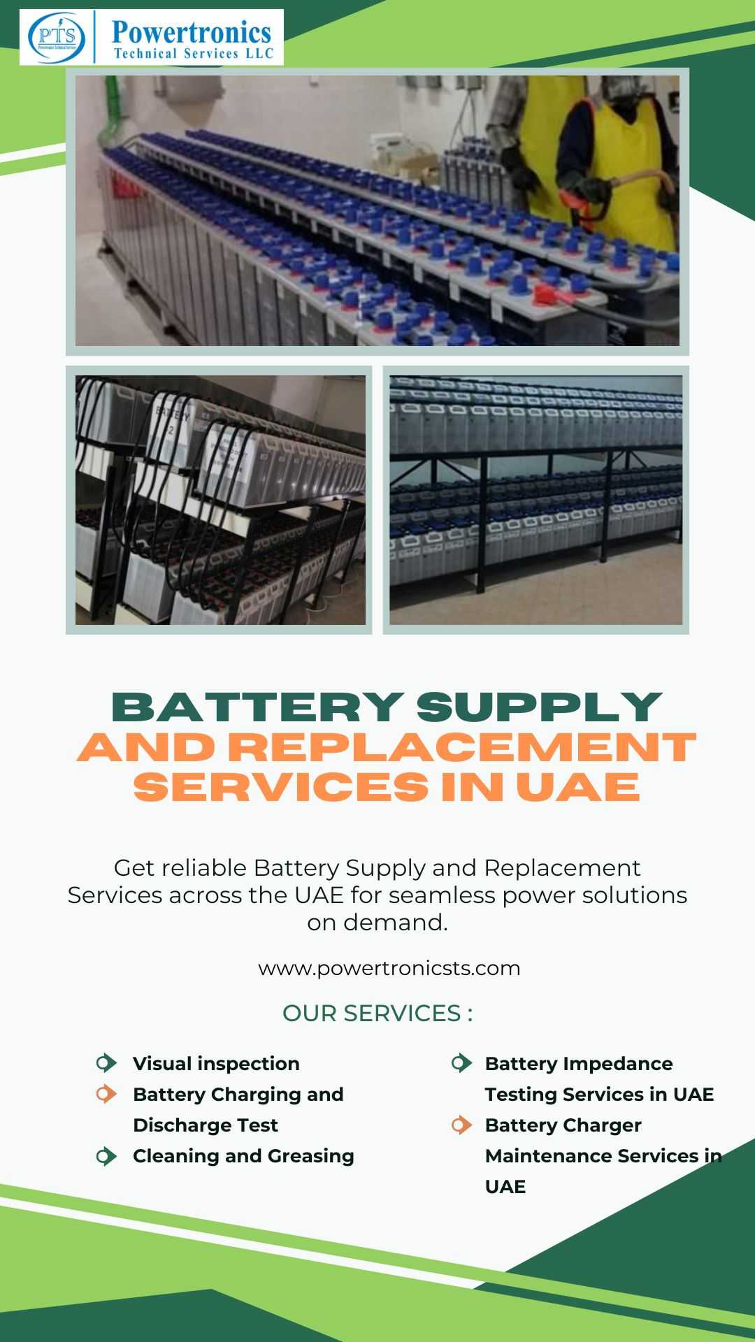 Battery Supply and Replacement Services in UAE