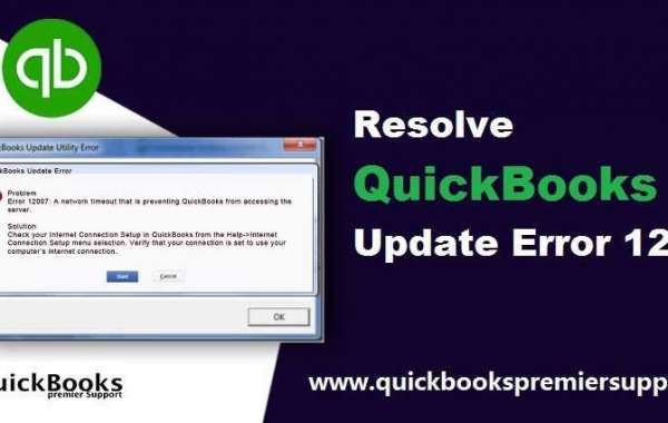 How to Troubleshoot QuickBooks Error 12007?