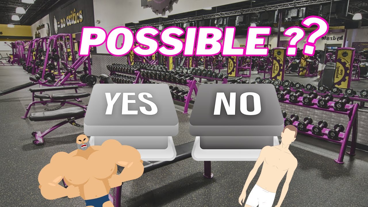 Can you actually get big at Planet Fitness ? - YouTube