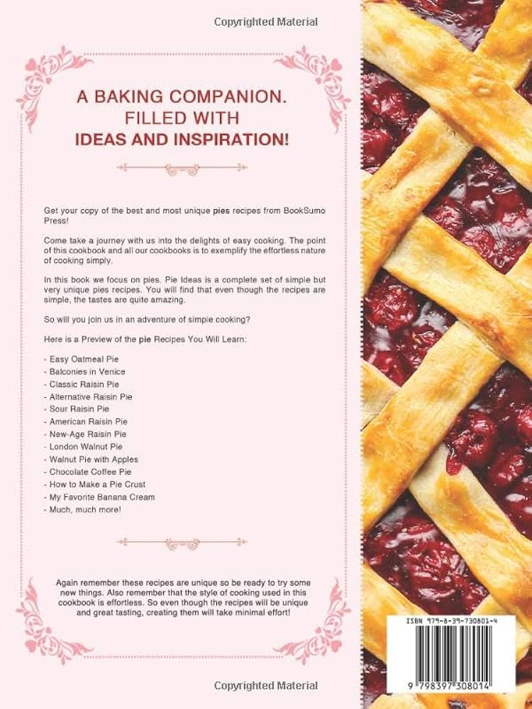 Raisin Pie Recipe: A Delicious and Easy Dessert Idea! - Chef Recipes Book