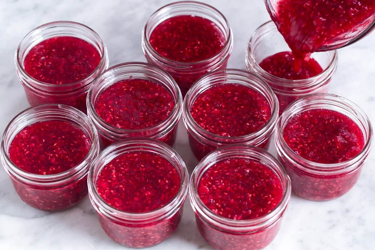 Freezer Jam Raspberry: Pectin in Freezer Jam