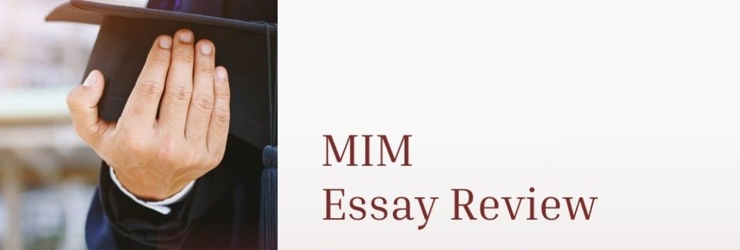 MiM Essay Client Review for B-School Admissions | by Jitpalt | Medium