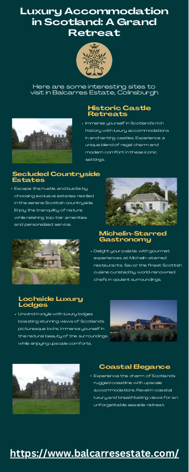 Luxury Accommodation in Scotland A Grand Retreat