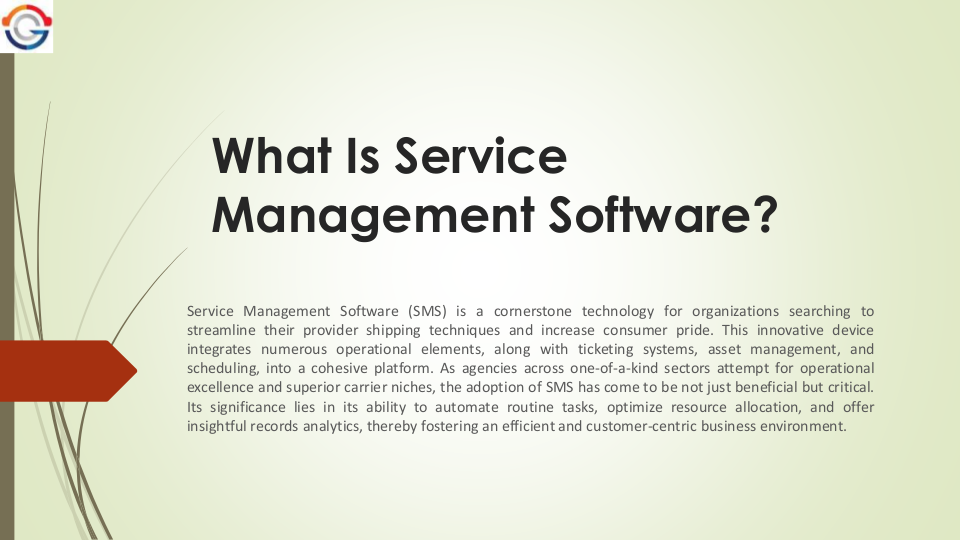 PPT-What Is Service Management Software
