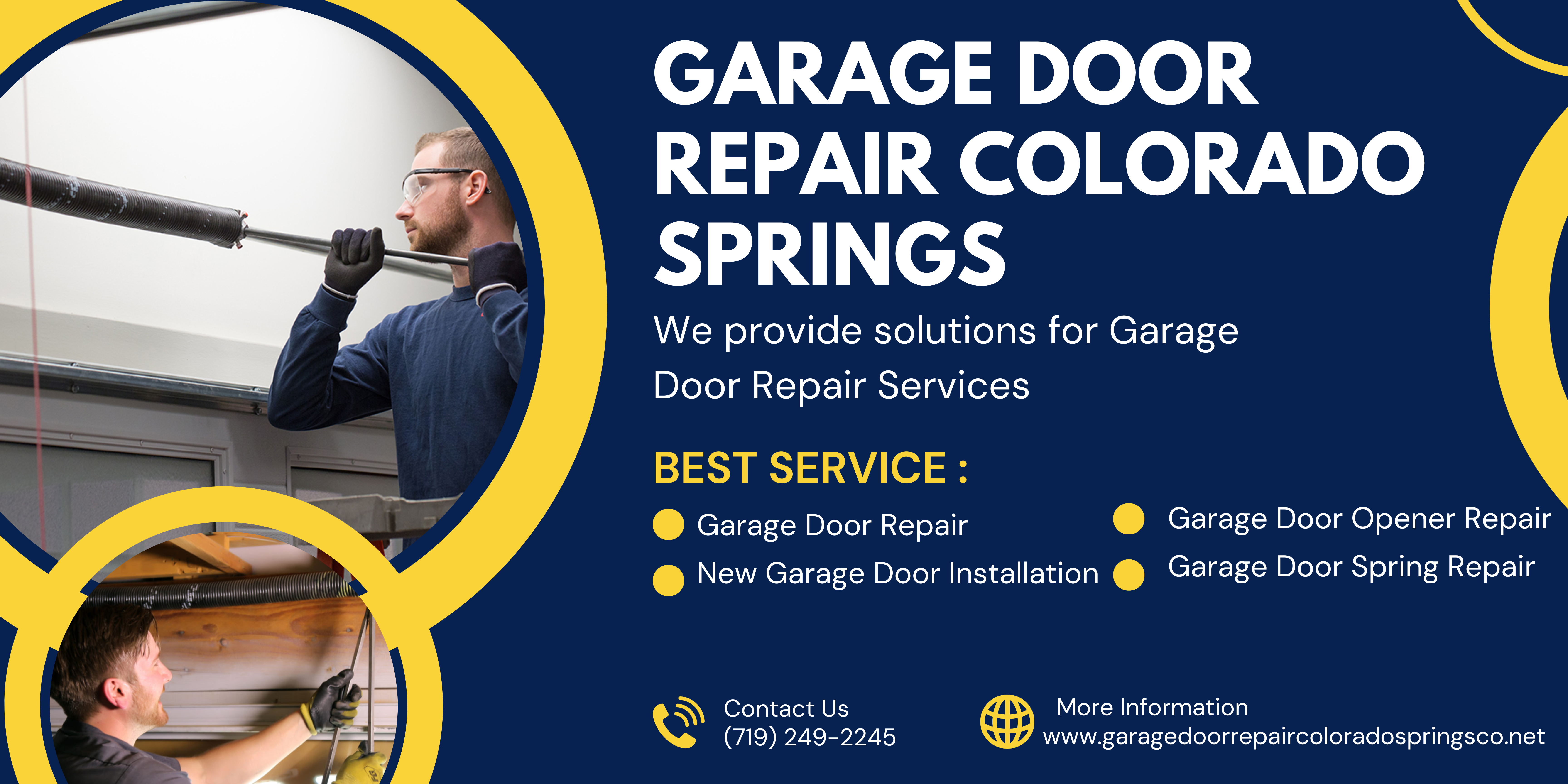 #1 Garage Door Repair Services in Colorado Springs