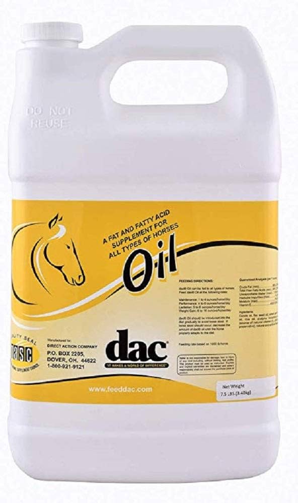 Dac Oil: Boost Your Horse's Coat and Weight with Dac Oil - Equestrian Blogging