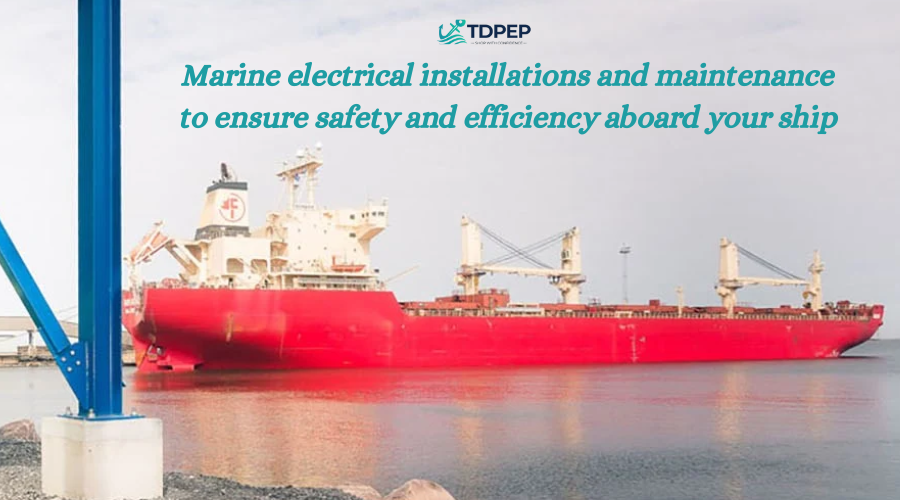 Marine electrical installations and maintenance to ensure safety and e  			 				– TDPEP Marine Store