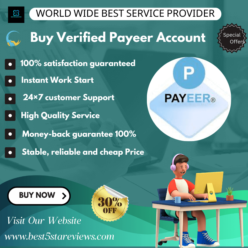 Buy Verified Payeer Account-100% UK, USA Secure Account