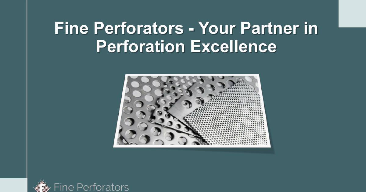 Fine Perforators - Your Partner in Perforation Excellence | DocHub