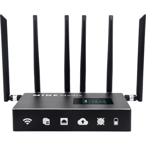 Get Reliable 4G Network Bonding Router | Mine Media M4 Mini