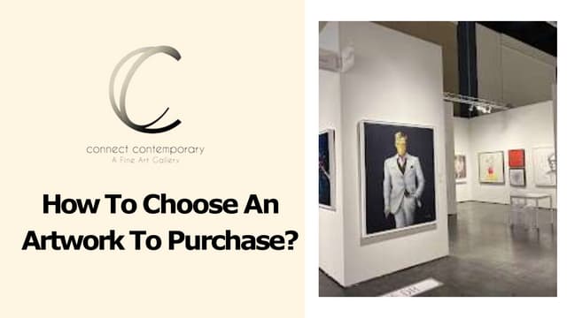 How To Choose An Artwork To Purchase? | PPT
