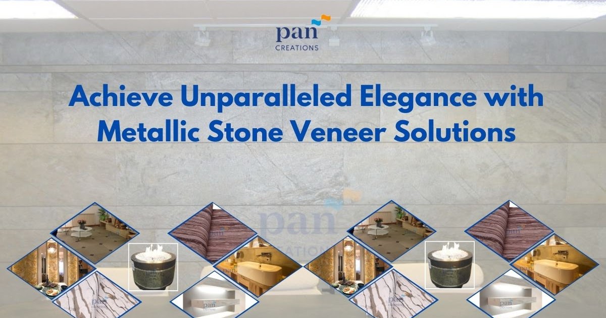 Achieve Unparalleled Elegance with Metallic Stone Veneer Solutions