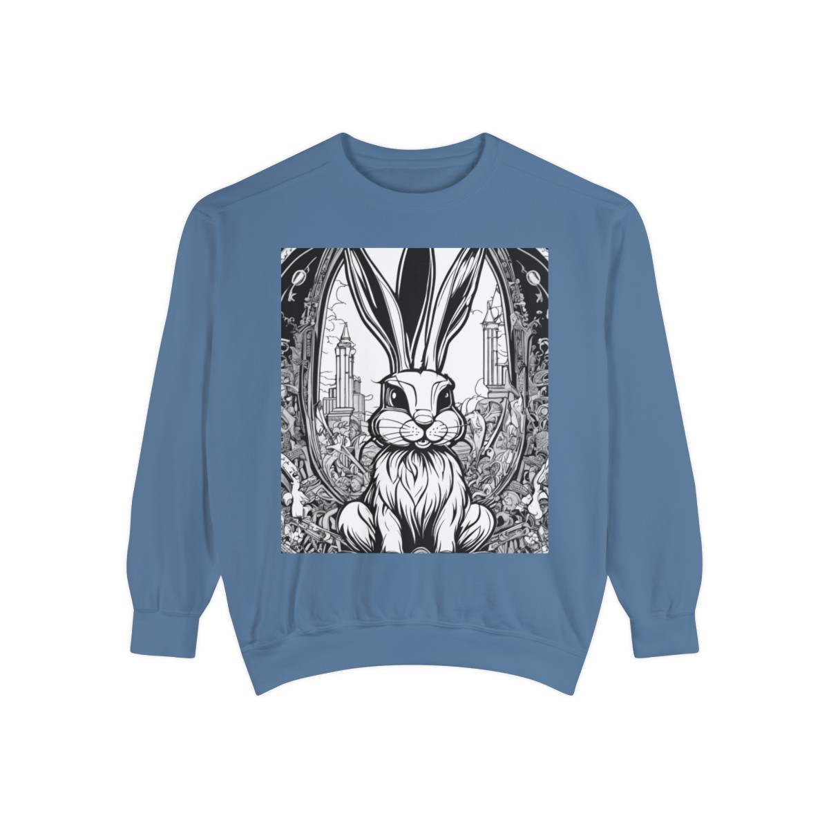 Psycho bunny outline  sweatshirt