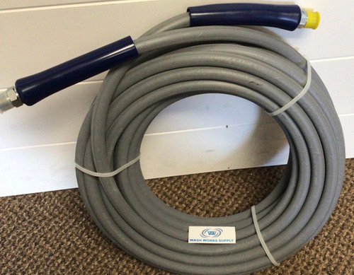 Armor Flex 50ft 4200PSI 3/8 Hose Single Wire High Pressure Hose   | Wash Works Supply