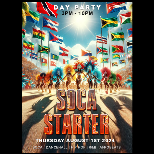 SOCA STARTER | Thursday August 1st