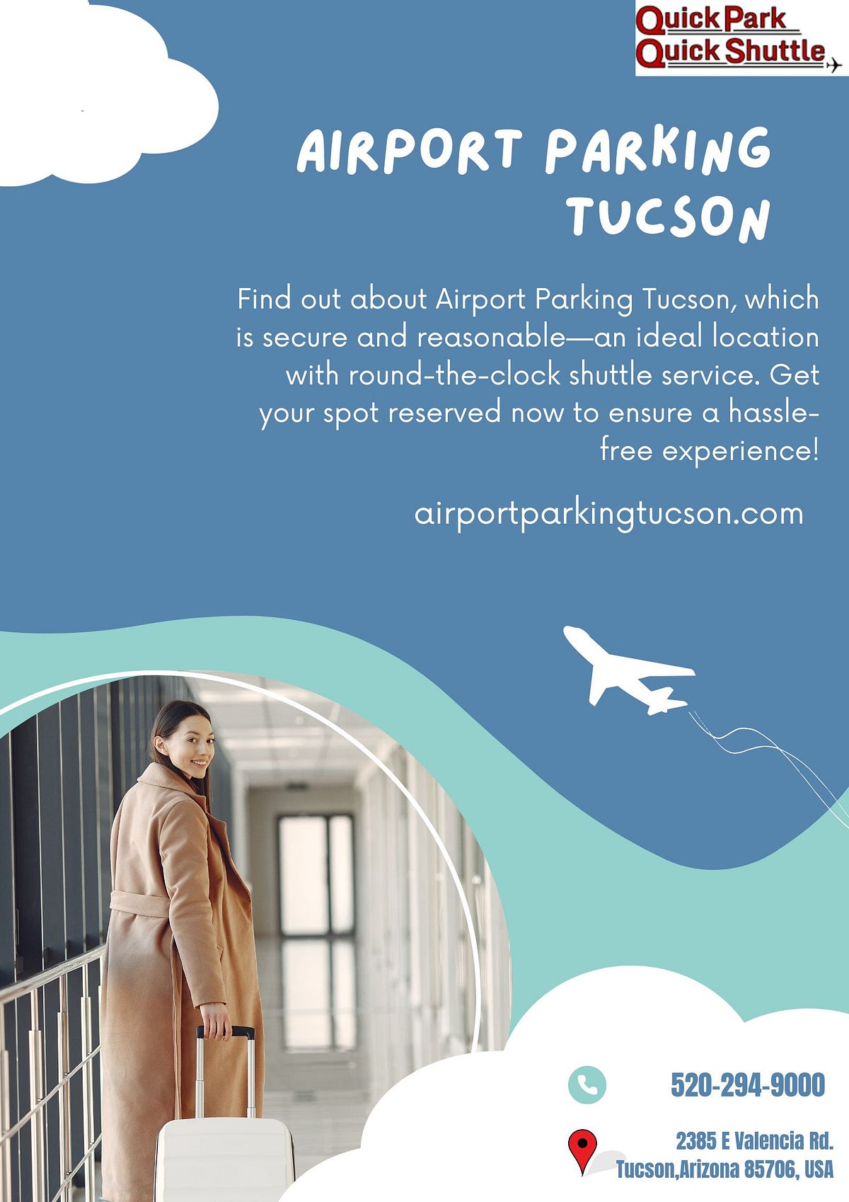 Safe Airport Parking Tucson With Shuttle & Fairly Low Rates - Airport Parking Tucson - Medium