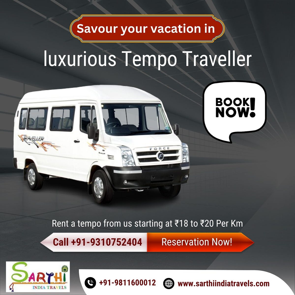 The Ultimate Guide to Renting a Tempo Traveller in Delhi: Why Sarthi India Travels is Your Best Choice | by Sarthi India Travels | Jul, 2024 | Medium