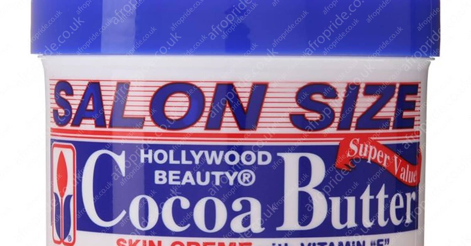 Hollywood Beauty Cocoa Butter Skin Creme With Vitamin E 25oz - Afro Pride