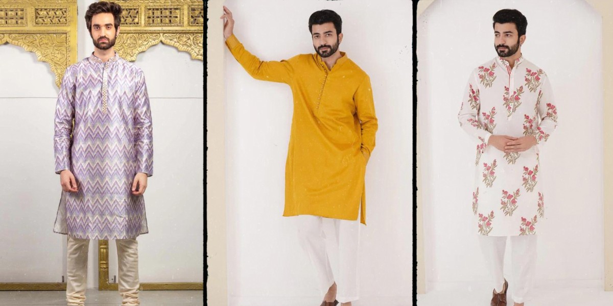 Designer Kurtas for Men at ScrollnShops