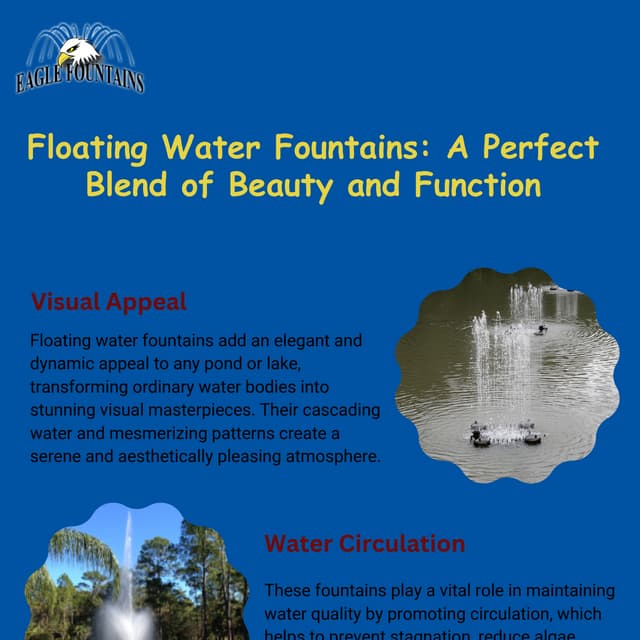 Floating Water Fountains: A Perfect Blend of Beauty and Function | PDF