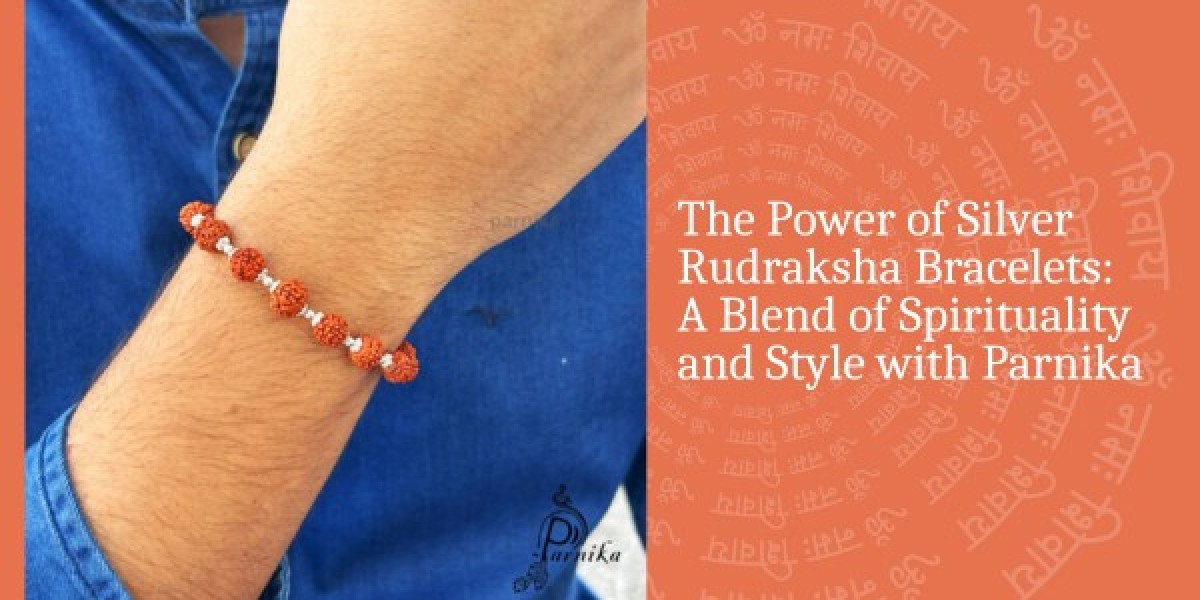 The Power of Silver Rudraksha Bracelets: A Blend of Spirituality and Style with Parnika