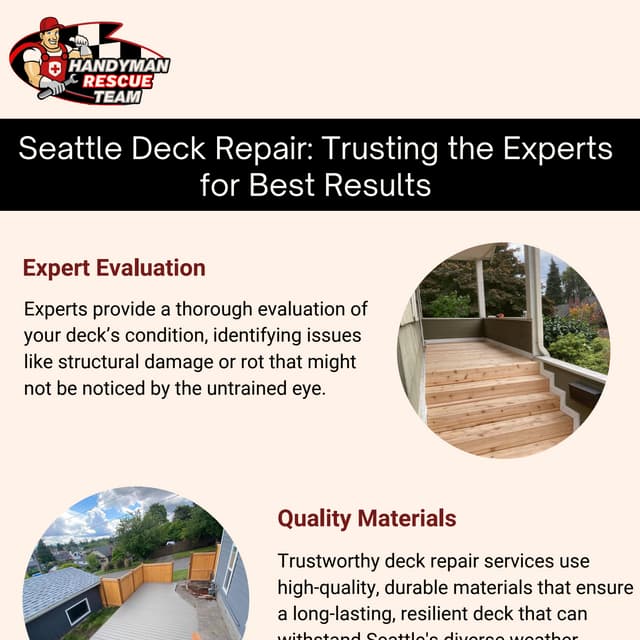 Seattle Deck Repair Trusting the Experts for Best Results | PDF