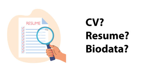 CV Vs Resume - The Difference Between Resume and CV - BYCV