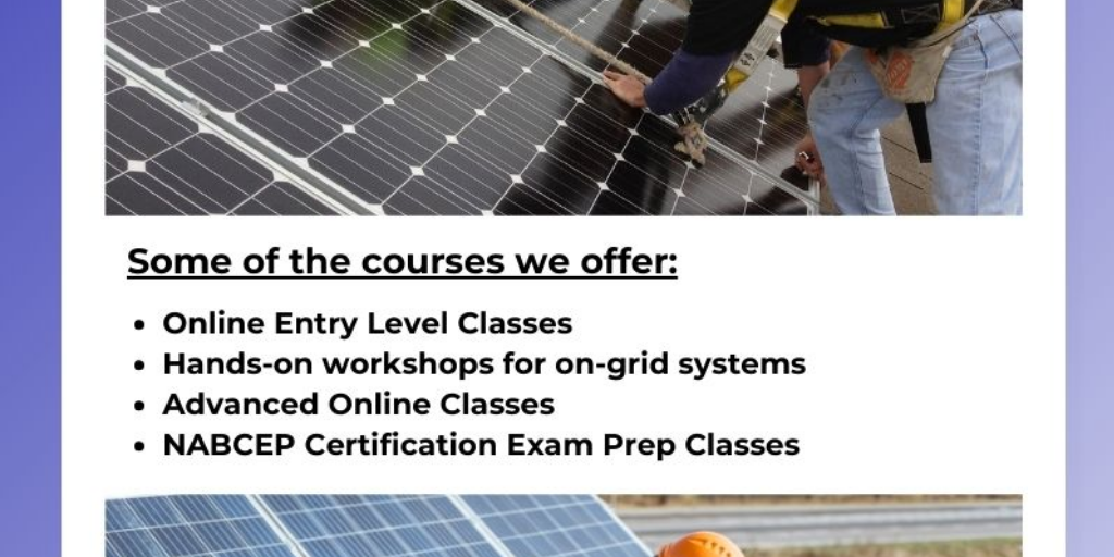 Solar Panel Technician Training by Solairgen - Infogram