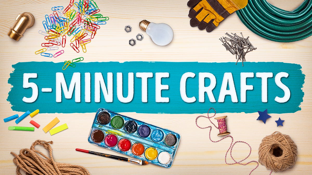 Fun and Quick 5-Minute Crafts for Kids: | by Makemykidstar | Medium