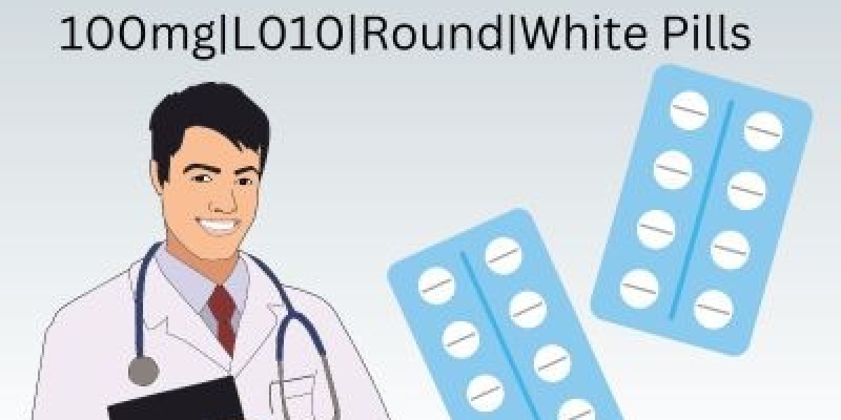 Tramadol HCl 100mg|L010|Round|White Pills