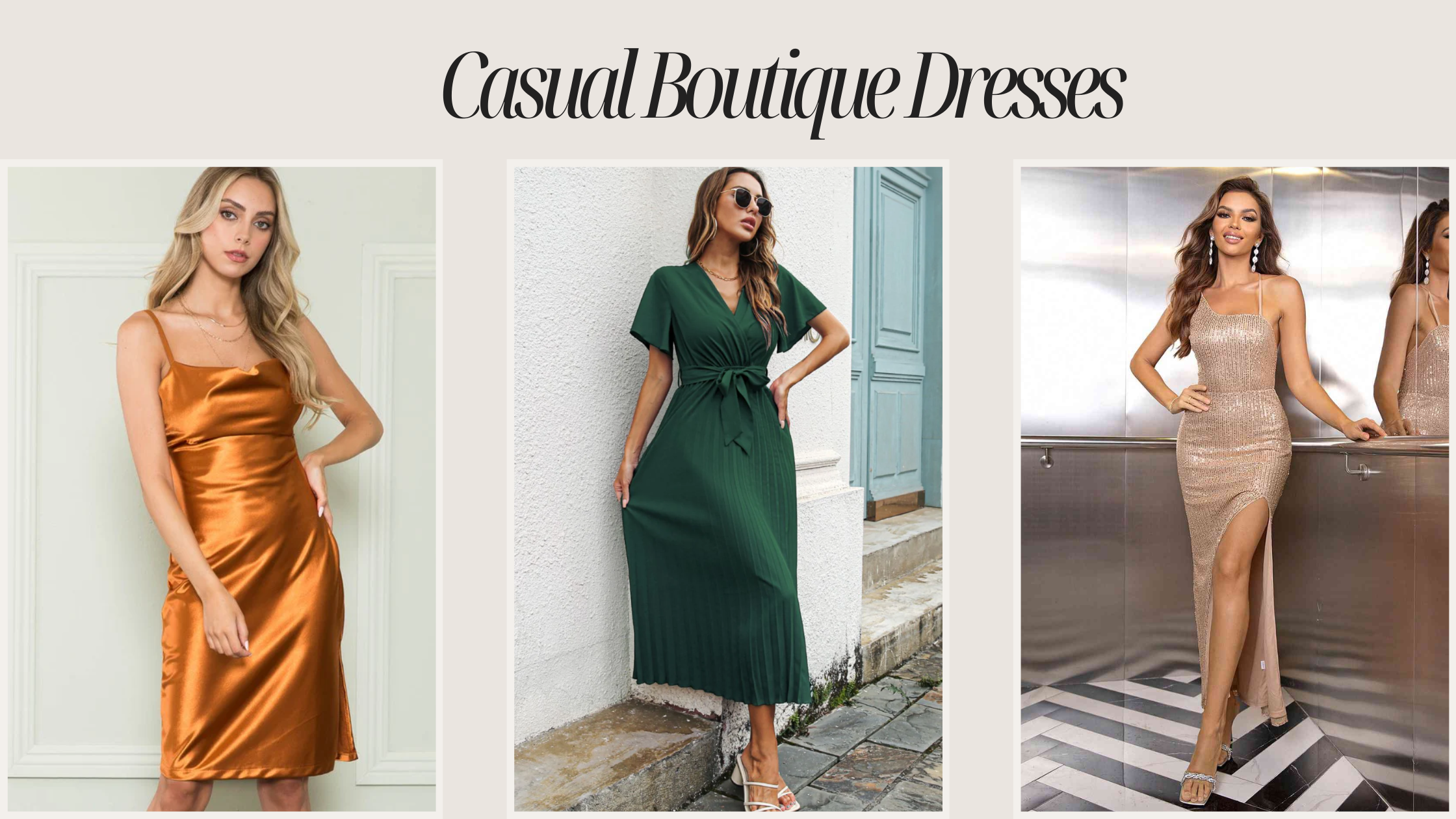 Stylish Casual Women's Clothes: Discover Boutique Dresses Today! – My Boutique Vibes