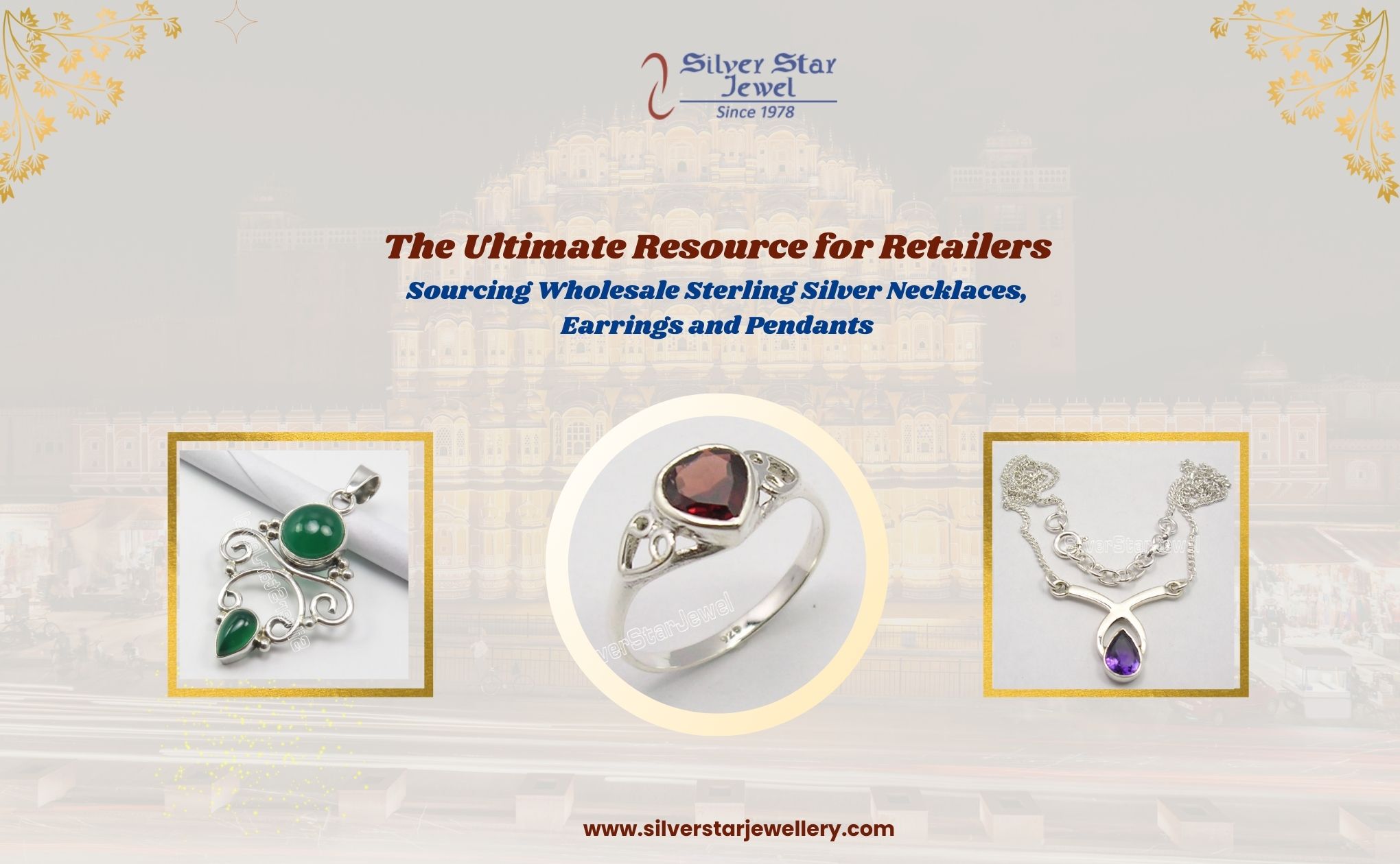 The Ultimate Resource for Retailers: Sourcing Wholesale Sterling Silver Necklaces, Earrings and Pendants