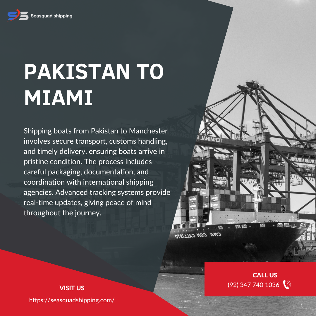 Significance of Cargo Services from Pakistan to Miami