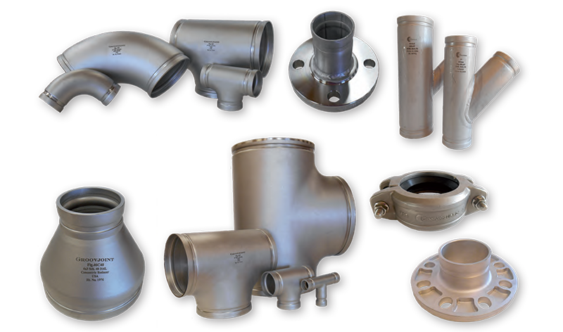 UL Stainless Steel Grooved Fittings | Grooved Tees