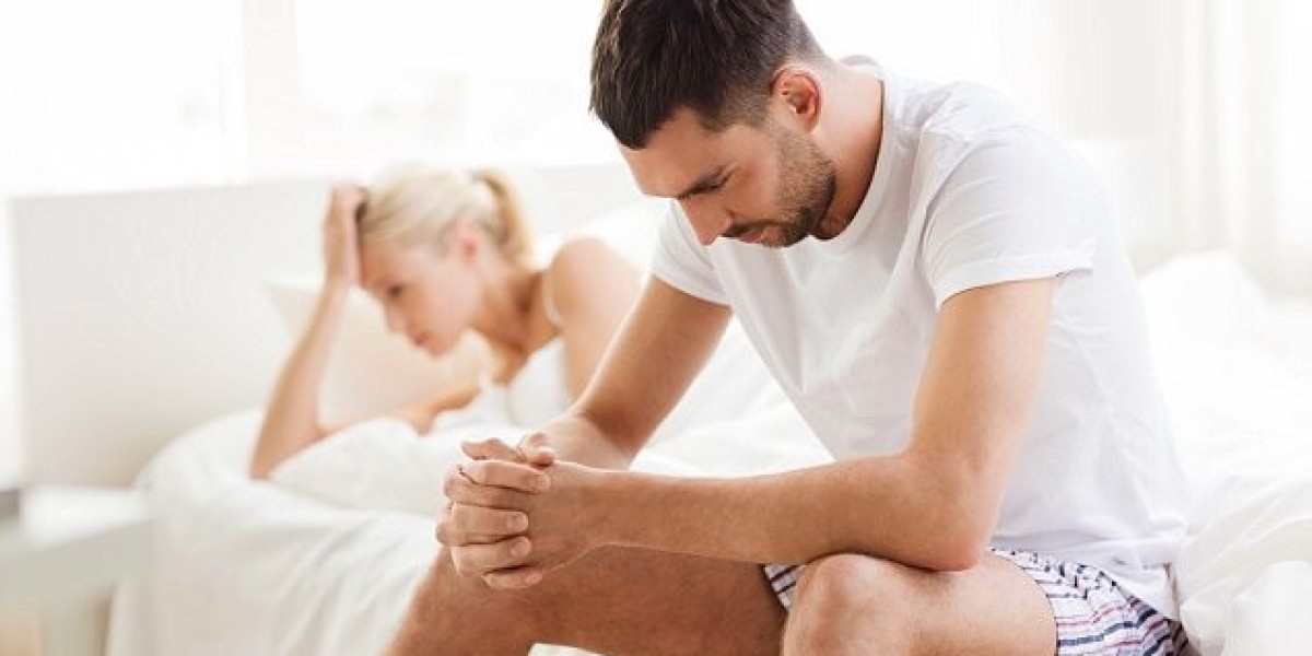 How is erectile dysfunction caused in men?