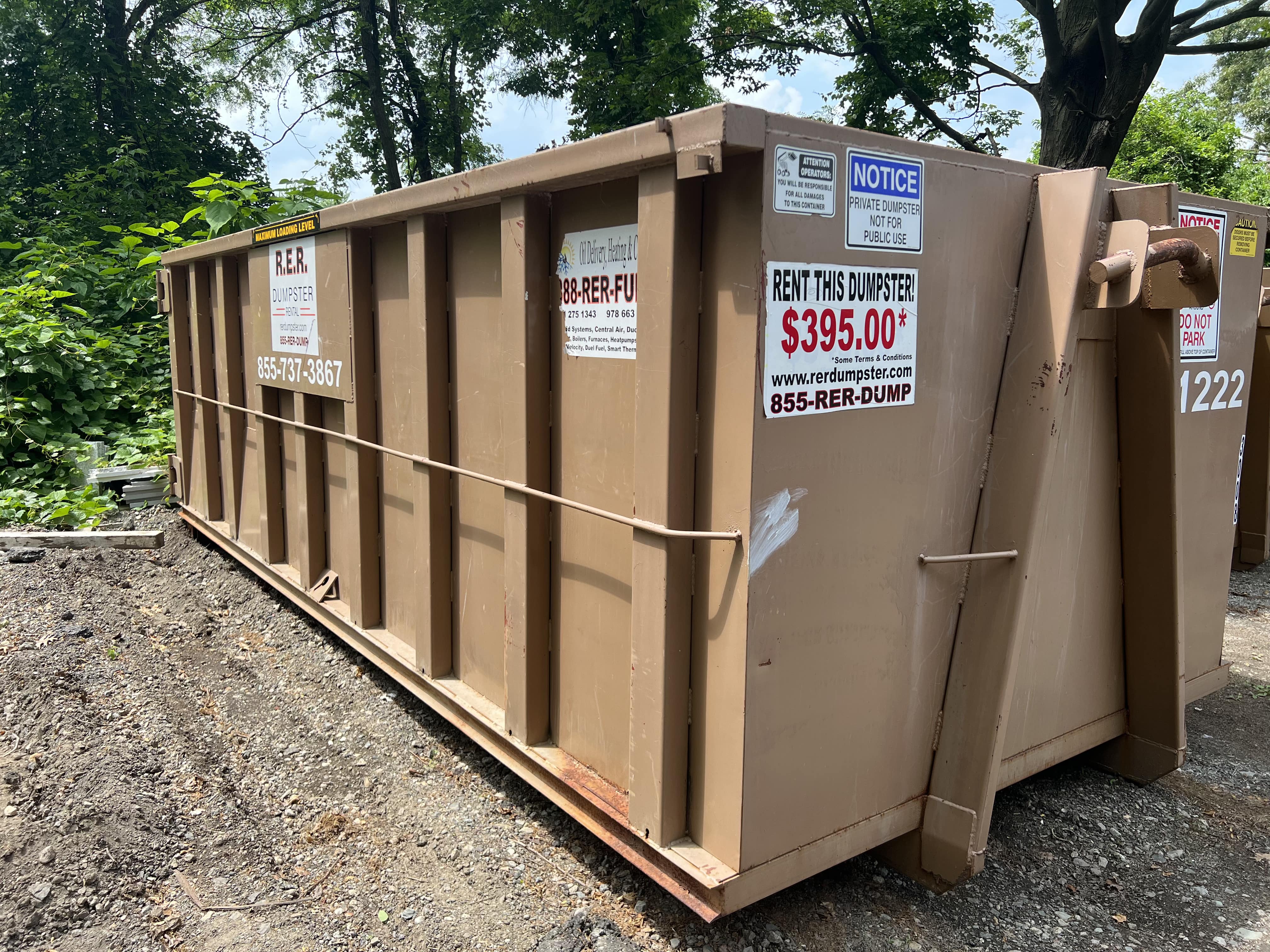 R.E.R Dumpster | Dumpster Services