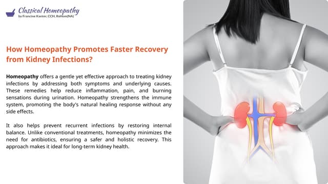 How Homeopathy Promotes Faster Recovery from Kidney Infections? | PPT