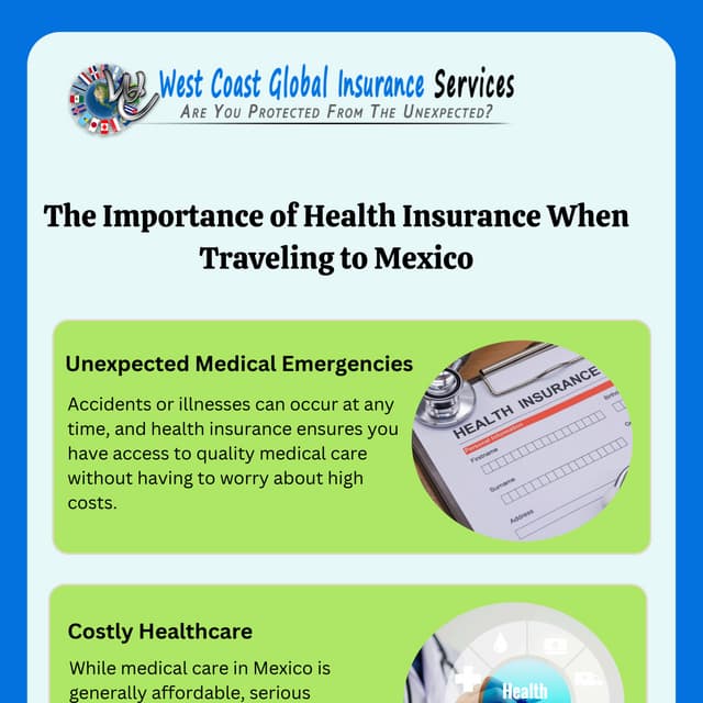 The Importance of Health Insurance When Traveling to Mexico | PDF