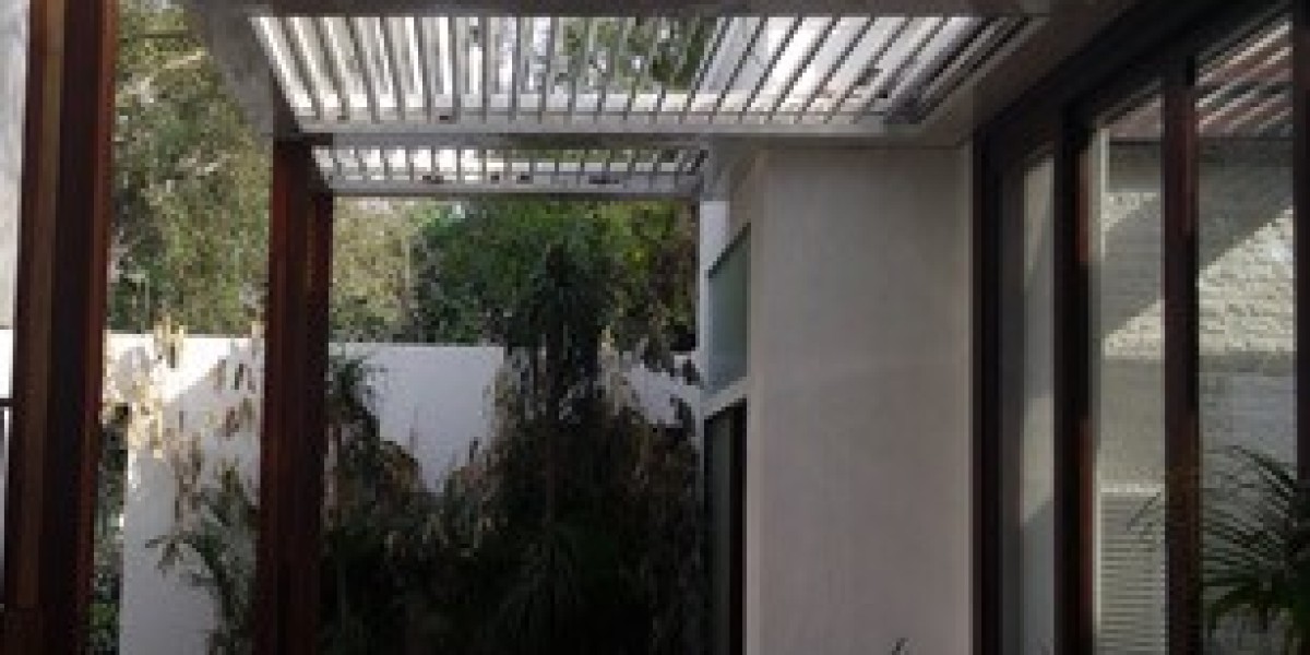 Modern Pergola Design for Open Terrace