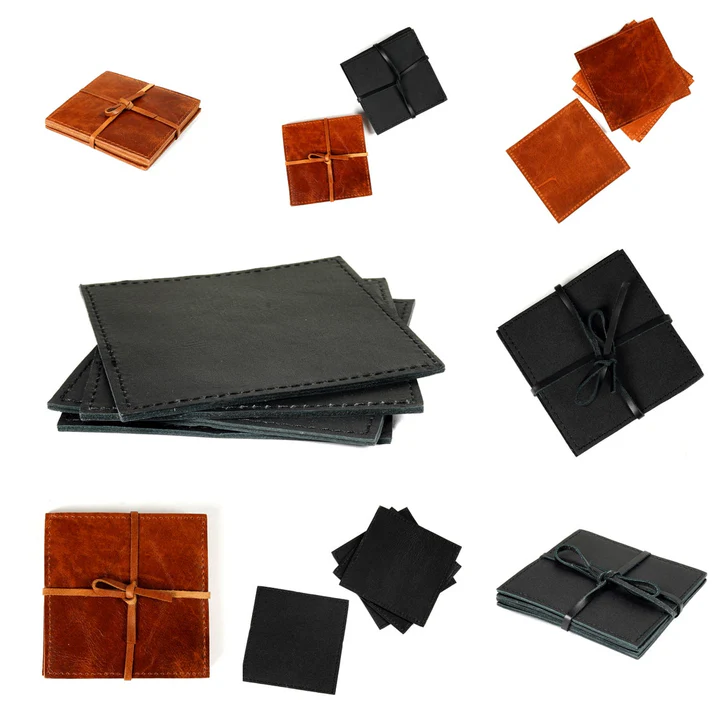 What Makes Genuine Leather Coasters More Durable Than Other Materials? – Melborne Leather Co.