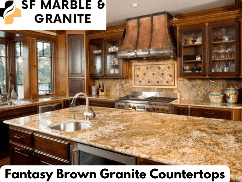 Beautiful Design Ideas With Fantasy Brown Granite Countertops