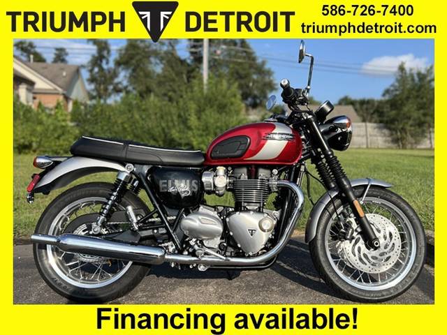 2025 Triumph Bonneville T120 Elvis Presley Limited Edition Carnival Red | Windy City Motorcycle Company