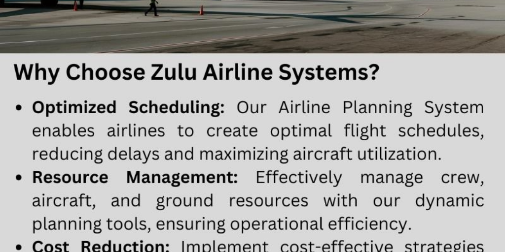 Airline Planning System by Zulu Airline Systems - Infogram