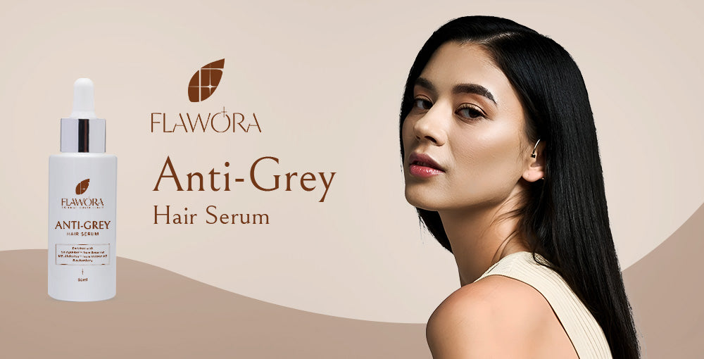 Flawora's Anti-Grey Hair Serum: The Future of Hair Care  – Feelflawora