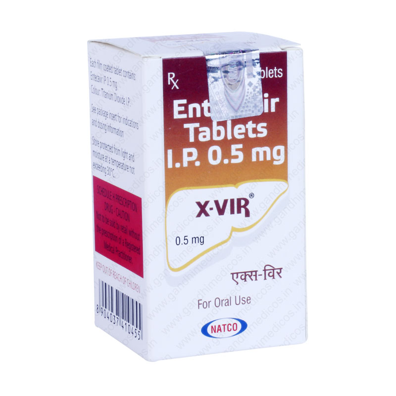 Find X-Vir 0.5 mg (Entecavir) Online for Hepatitis B Infection