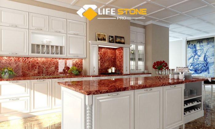 Red Marble Countertops: A Luxurious Choice for Your Home