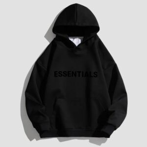 Black Essentials Hoodie Profile Picture